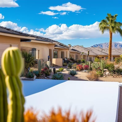 Elastomeric foam roof coating in Scottsdale