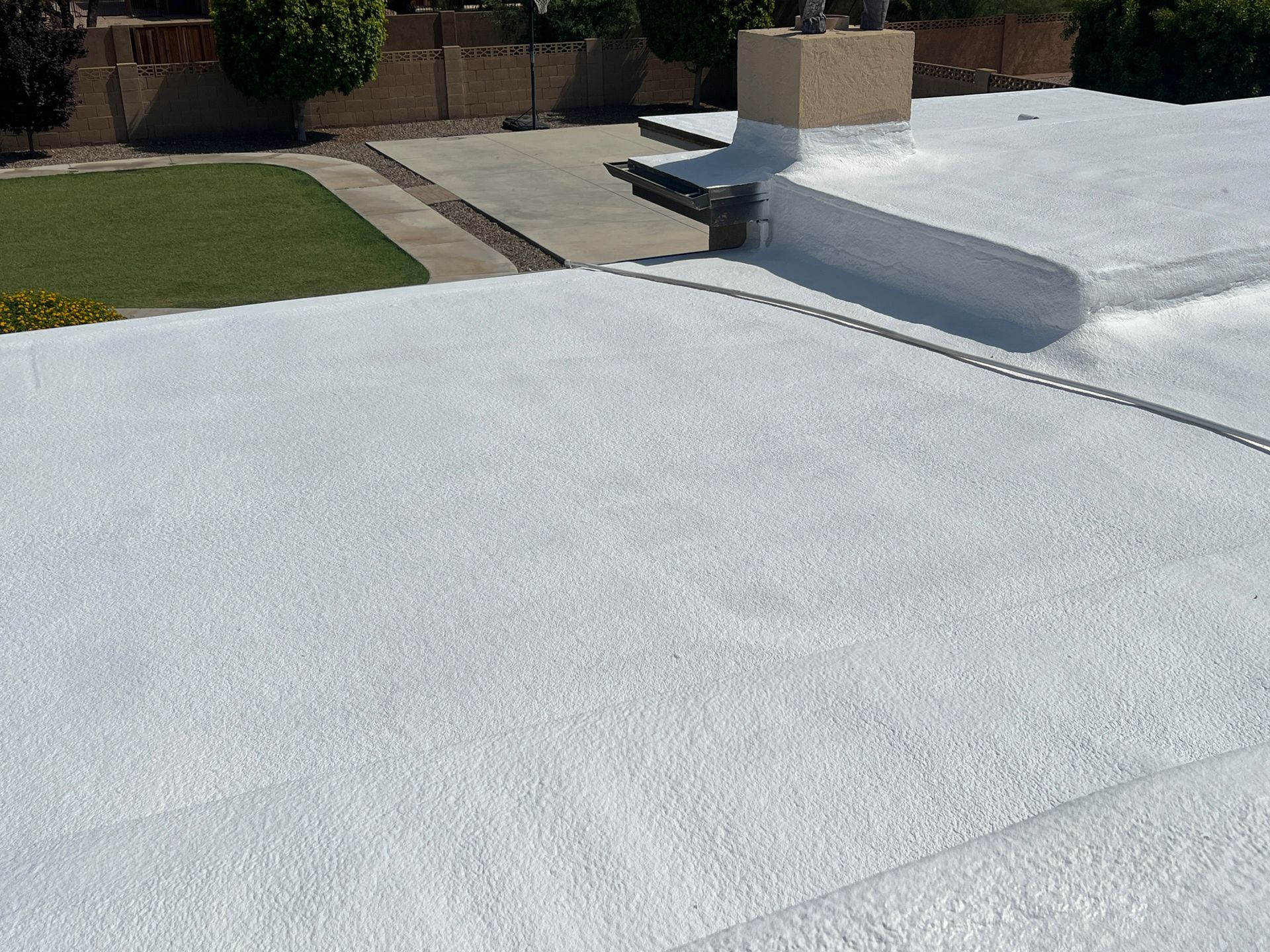 How do I maintain my foam roof?