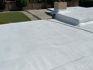 How do I maintain my foam roof?