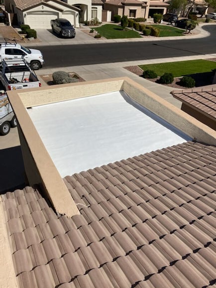 Tile roof inspection in Scottsdale