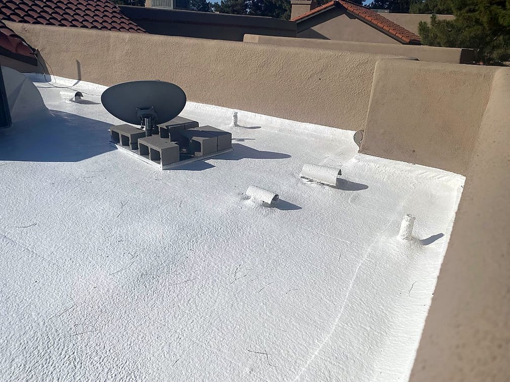 Foam Roof Recoat